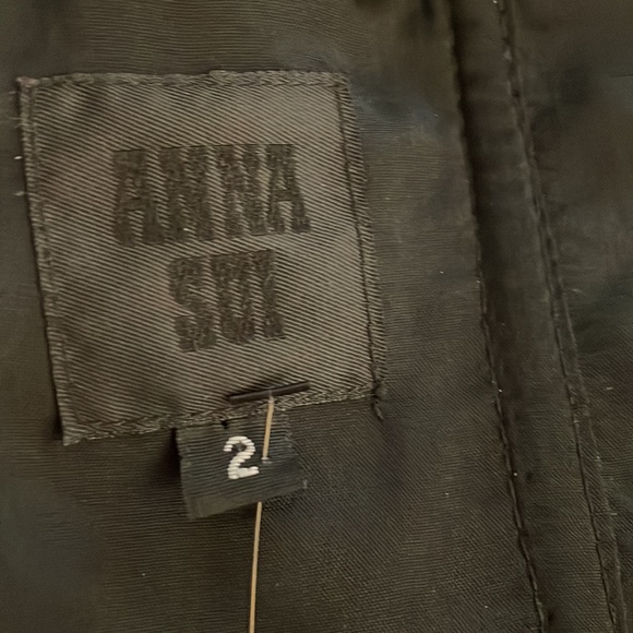 Anna sui mini strapless embroidery dress size 2 (xs) - Picture 5 of 6